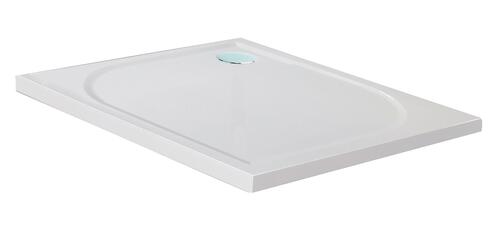 Receveur de douche extra-plat en béton de synthèse 90x90cm